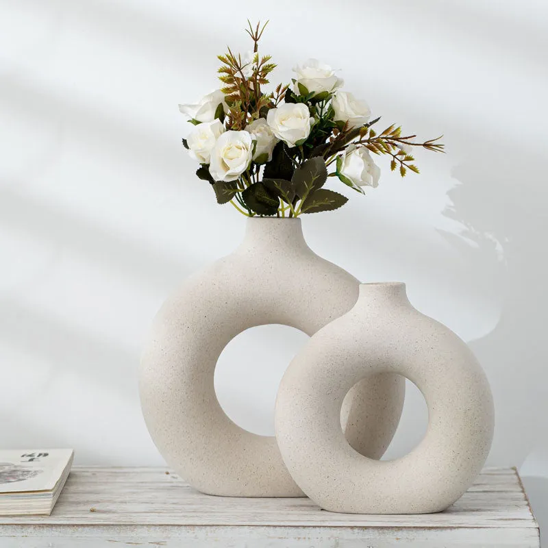 Claudine ceramic vases