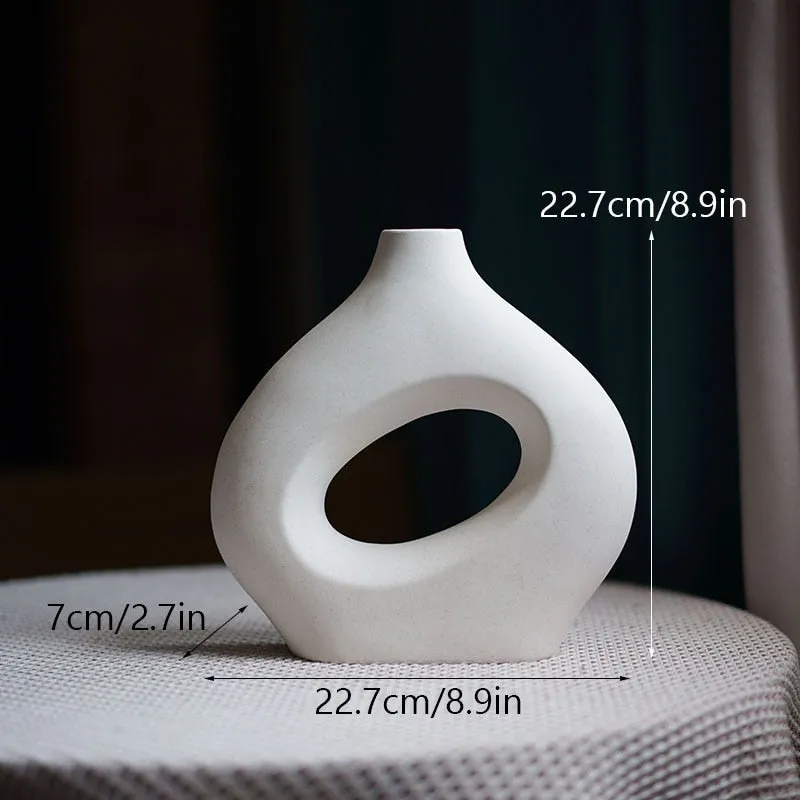 Claudine ceramic vases