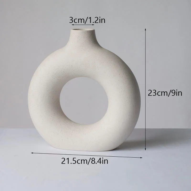 Claudine ceramic vases