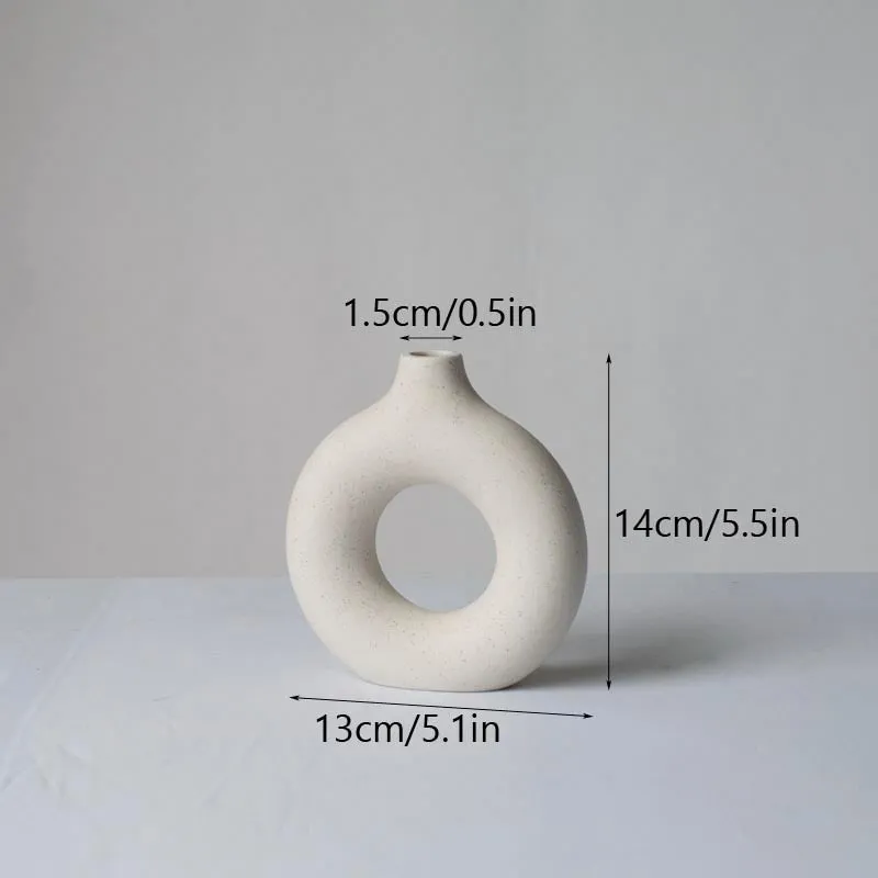 Claudine ceramic vases