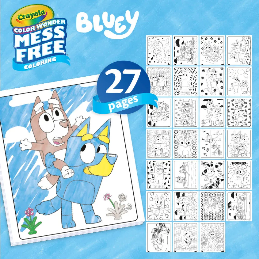 Crayola Colour Wonder Activity Kit - Bluey