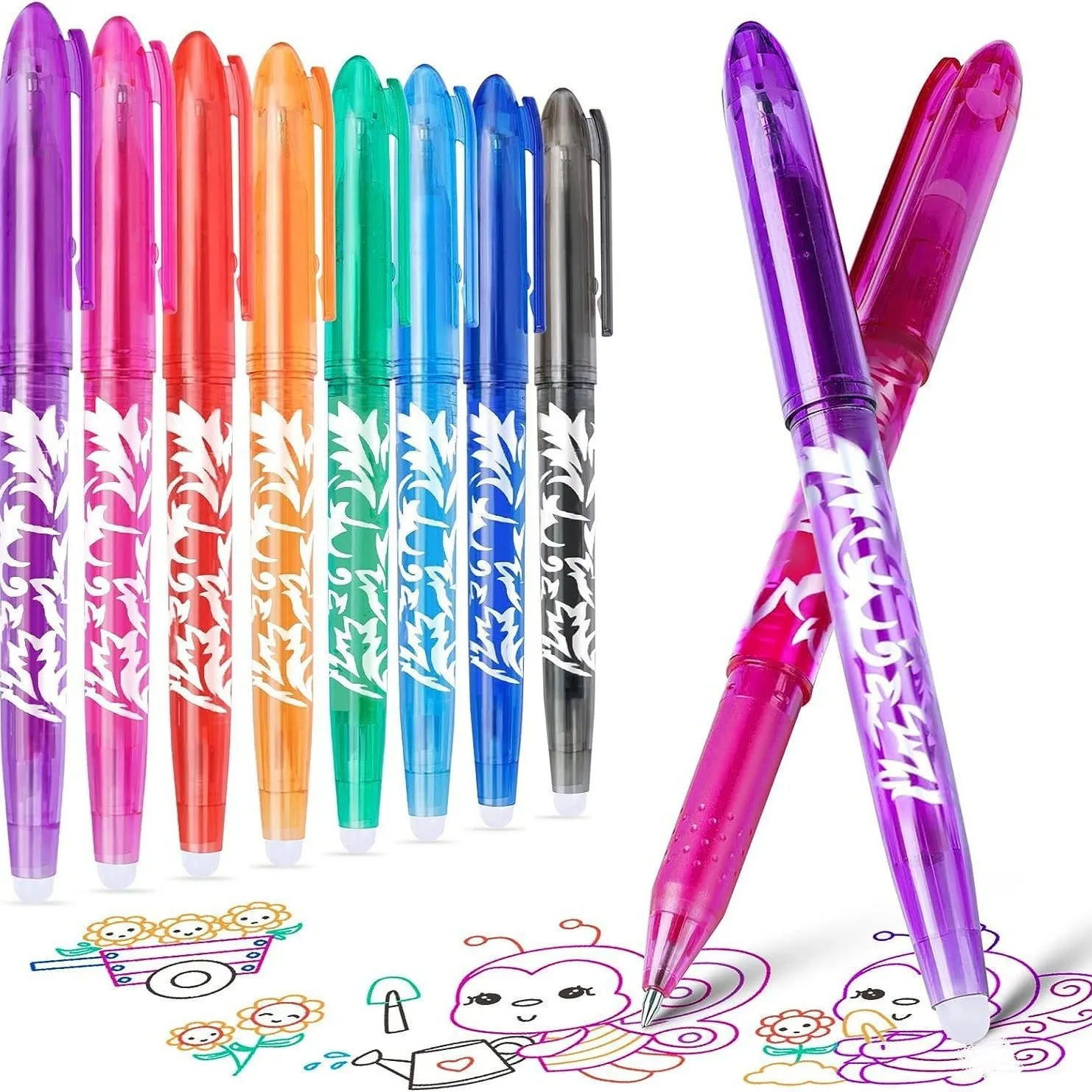 Creative Colour Erasable Gel Pen Set
