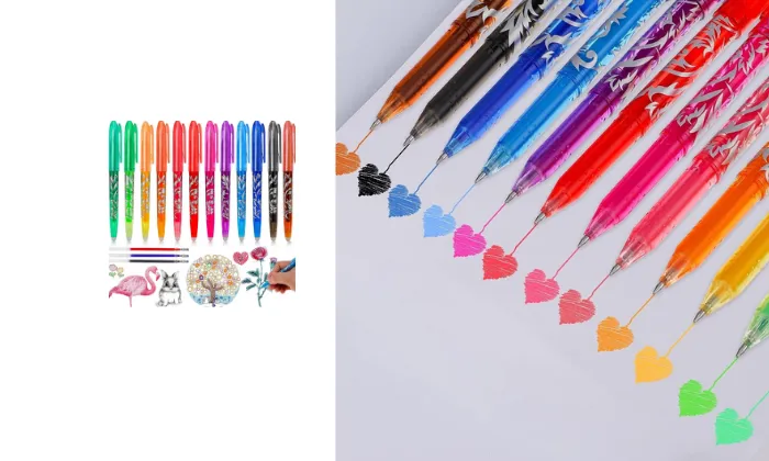 Creative Colour Erasable Gel Pen Set