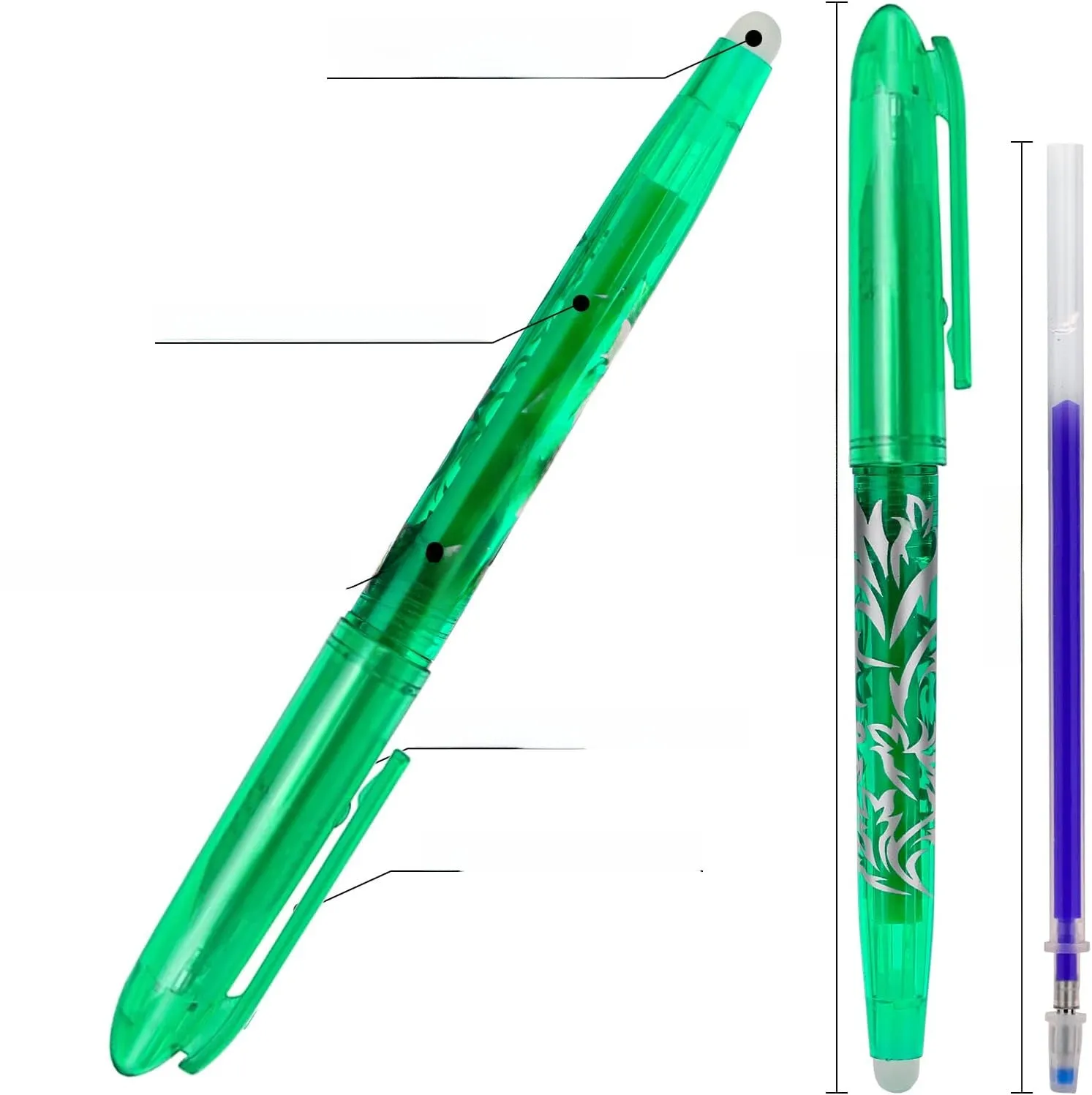Creative Colour Erasable Gel Pen Set