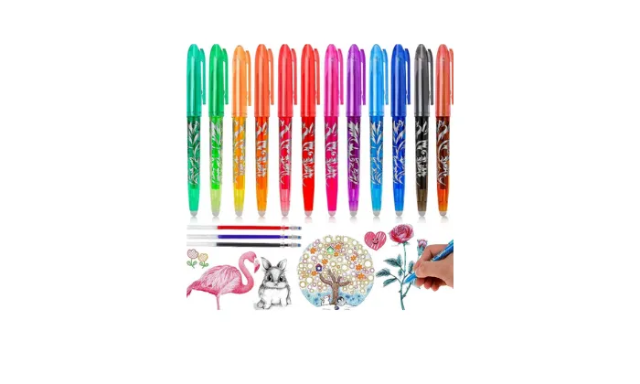Creative Colour Erasable Gel Pen Set
