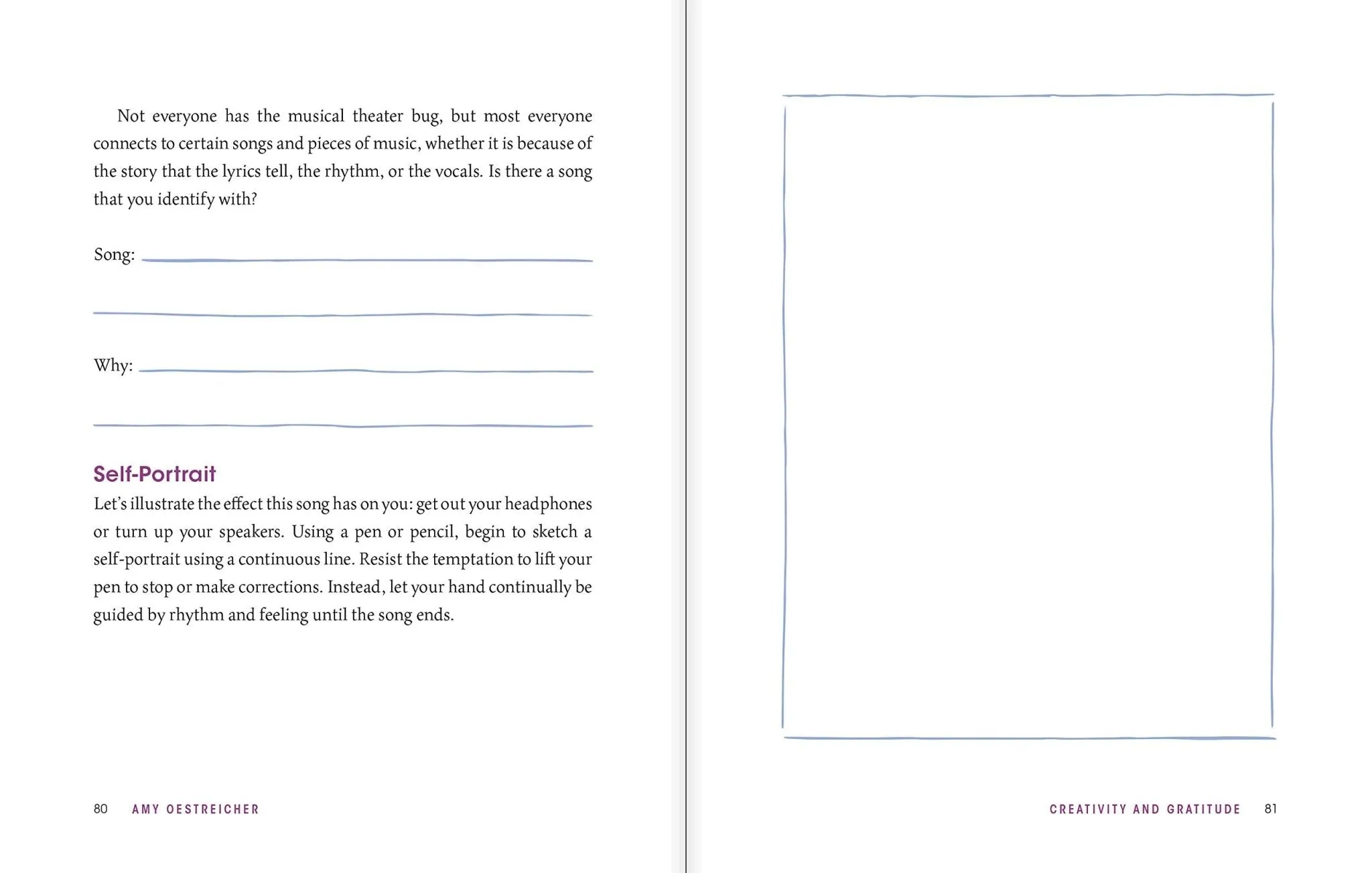 Creativity and Gratitude: Exercises and Inspiration for a Year of Art, Hope, and Healing