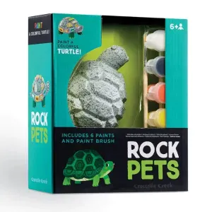 Crocodile Creek Turtle Rock Pets Painting Set