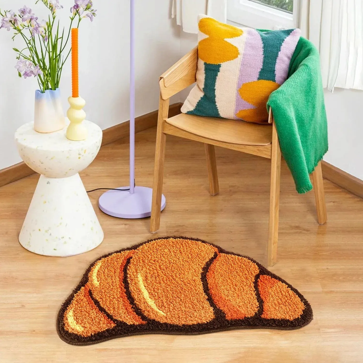 Croissant Shaped Bathmat
