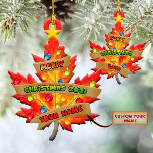 Custom Name Ornament - Canada