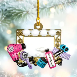 Custom Shaped Ornament - Barber 063