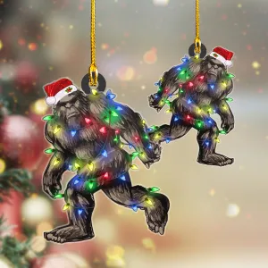 Custom Shaped Ornament - Big Foot