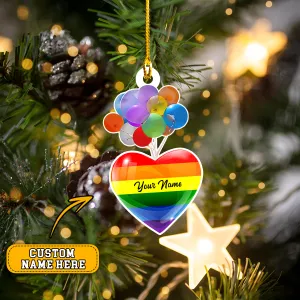 Custom Shaped Ornament - LGBT