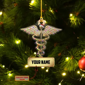Custom Shaped Ornament - Nurse Logo