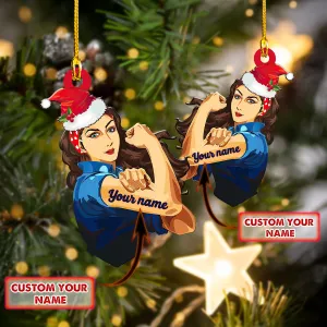 Custom Shaped Ornament - Nurse