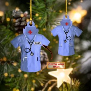 Custom Shaped Ornament -  Nurse