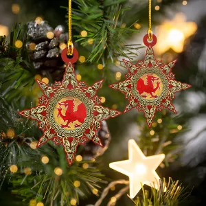 Custom Shaped Ornament - Wales 2