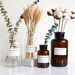 Dark Academia Flower Vase for Aesthetic Home Decor