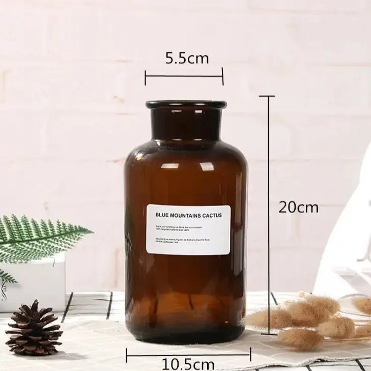 Dark Academia Flower Vase for Aesthetic Home Decor