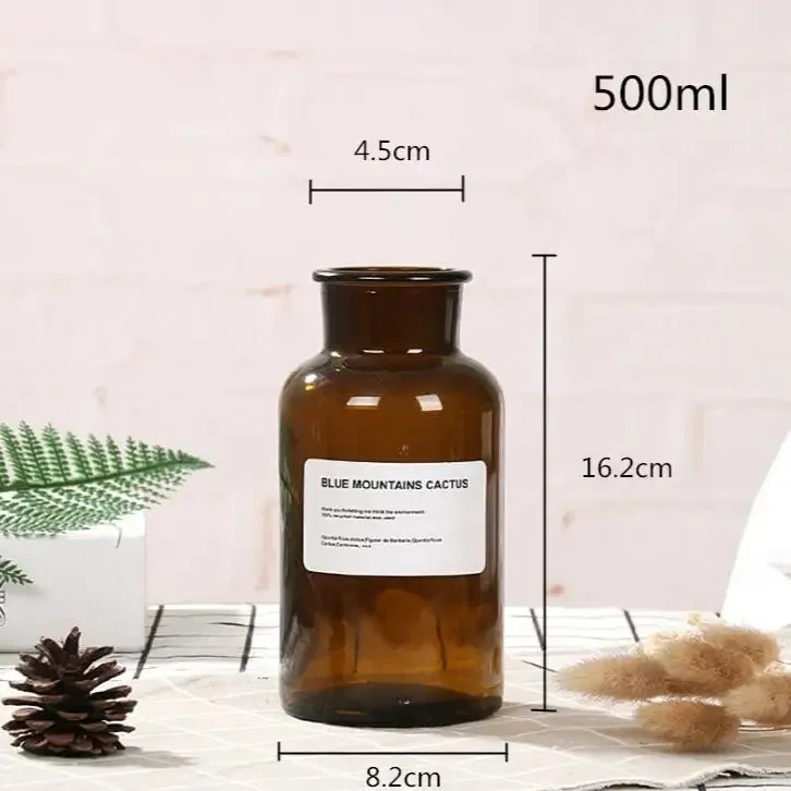 Dark Academia Flower Vase for Aesthetic Home Decor