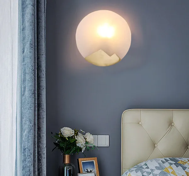 Decorative Marble  Wall Sconce