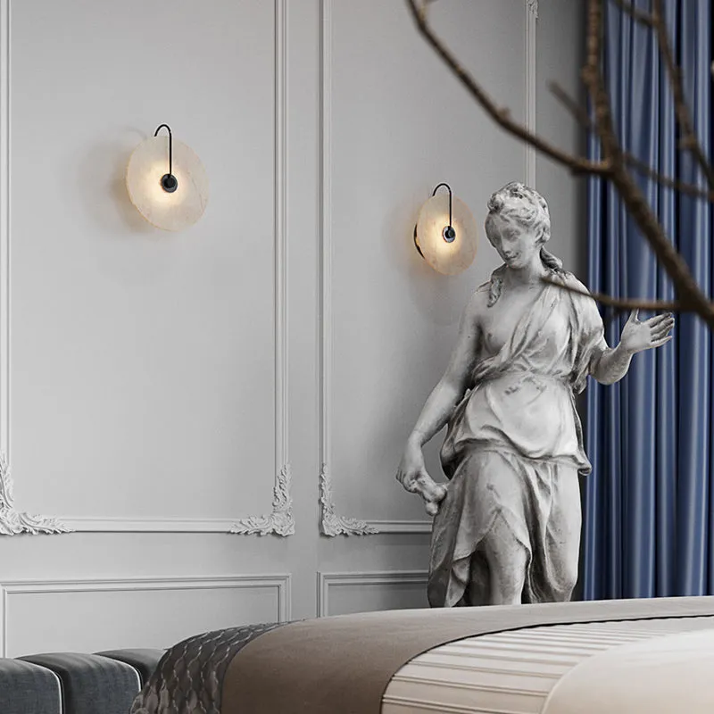 Decorative Marble  Wall Sconce