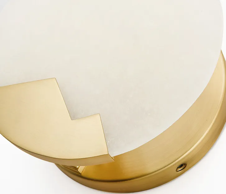 Decorative Marble  Wall Sconce
