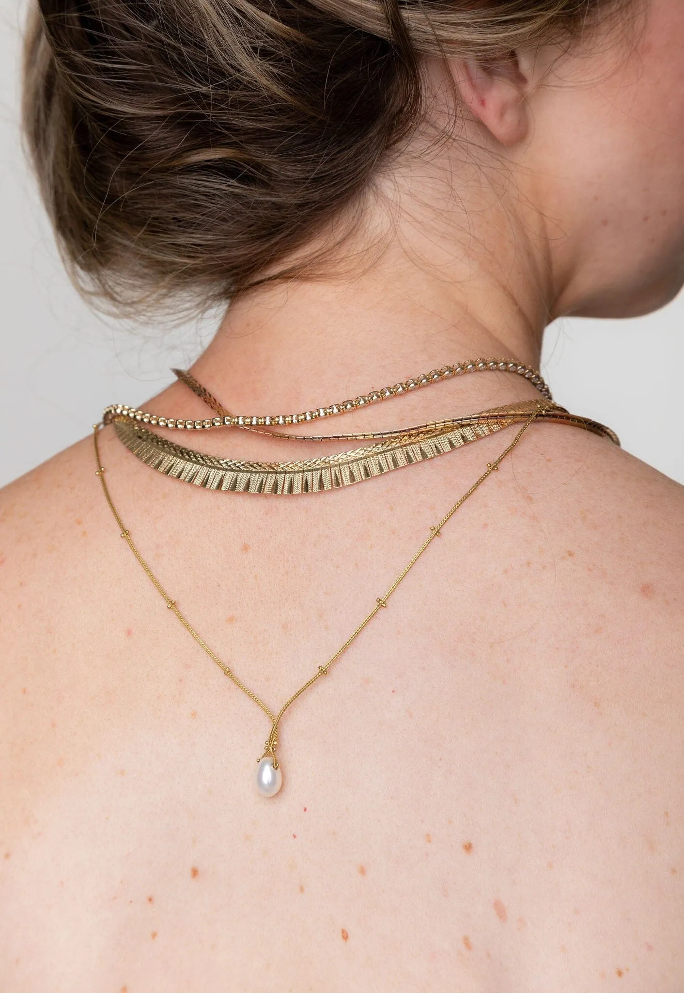 Delicate Royal Pearl Necklace