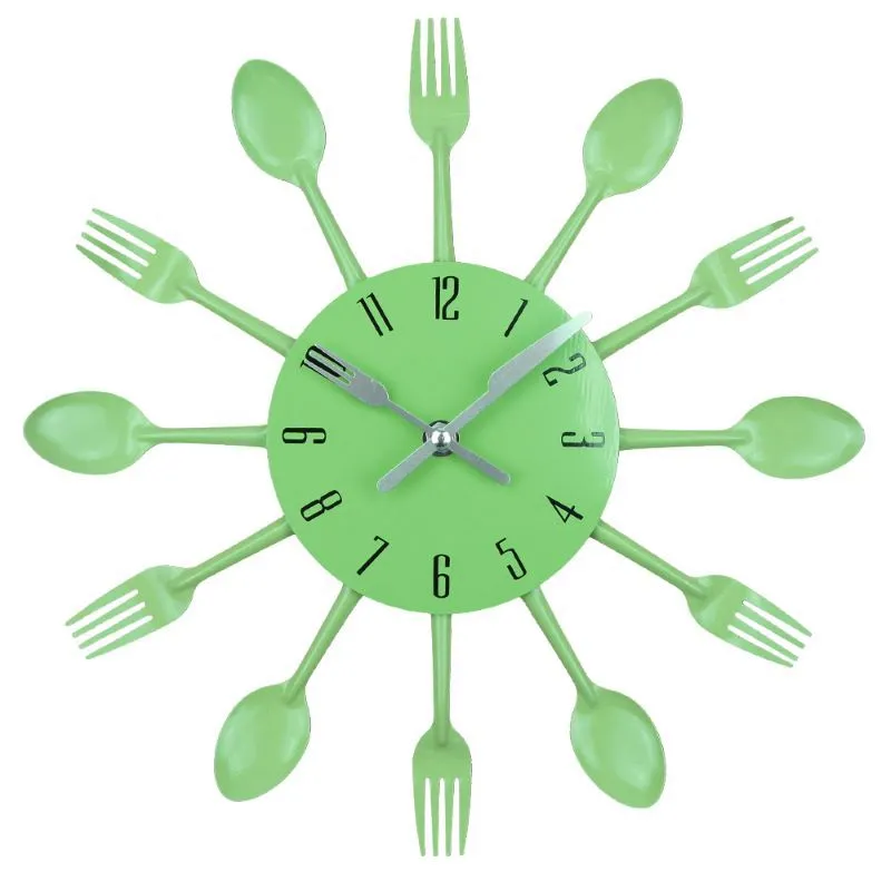 Dining Room Metal Creative  Wall Clock S
