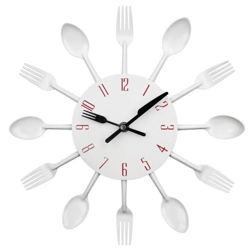 Dining Room Metal Creative  Wall Clock S