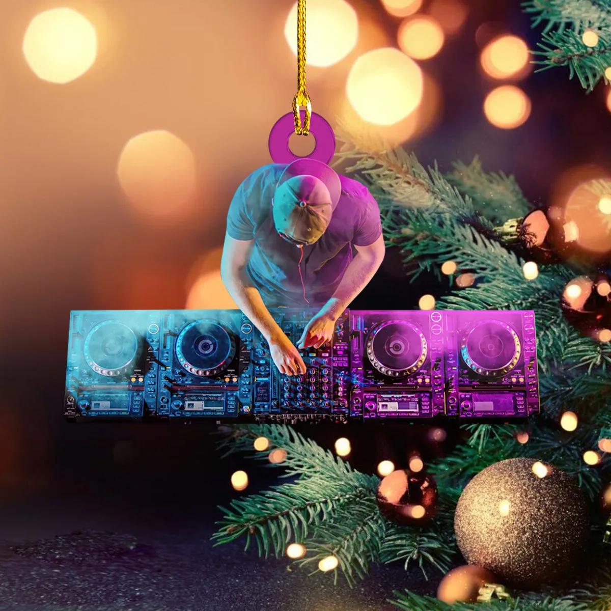 DJ - Shaped Ornament 01