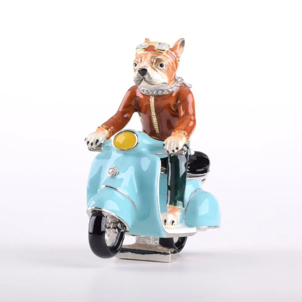 Dog riding a Vespa bike Limited Edition 1 of 250