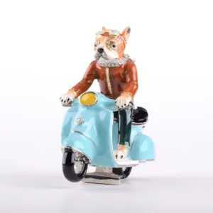 Dog riding a Vespa bike Limited Edition 1 of 250