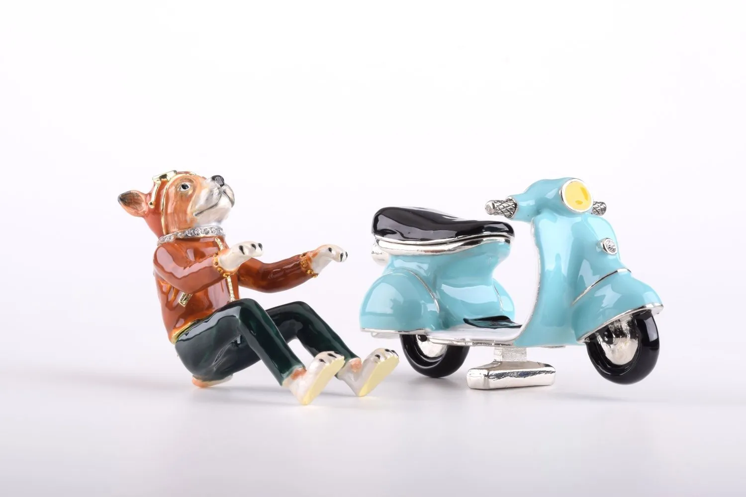 Dog riding a Vespa bike Limited Edition 1 of 250
