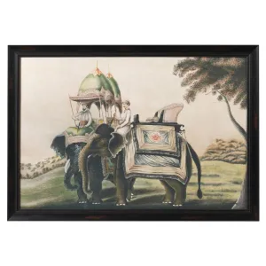 Dwell Indian Elephants Wall Art
