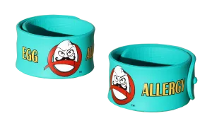 Egg Allergy Superhero Slap Bracelet