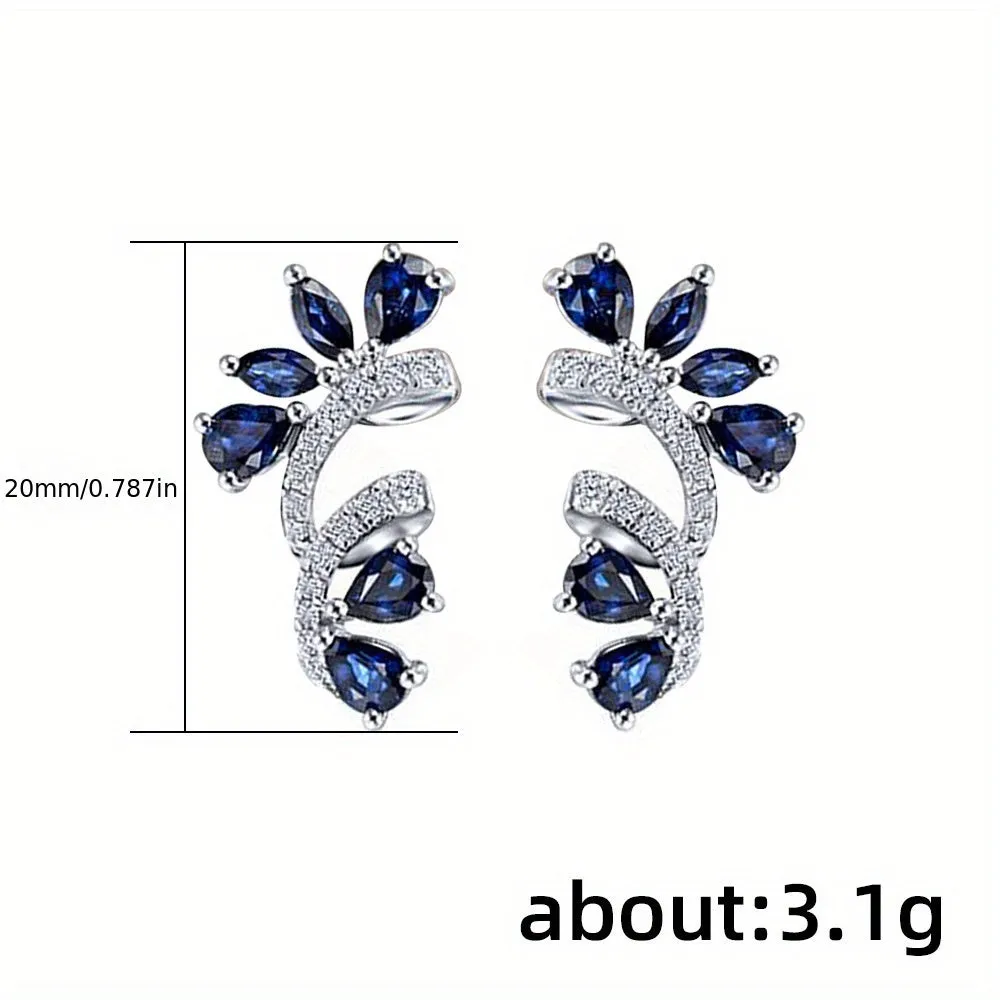 Elegant Flower Vine Earrings