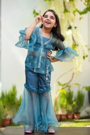 Embellished Sharara Set