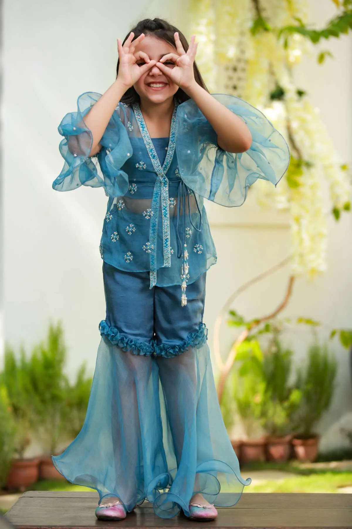 Embellished Sharara Set