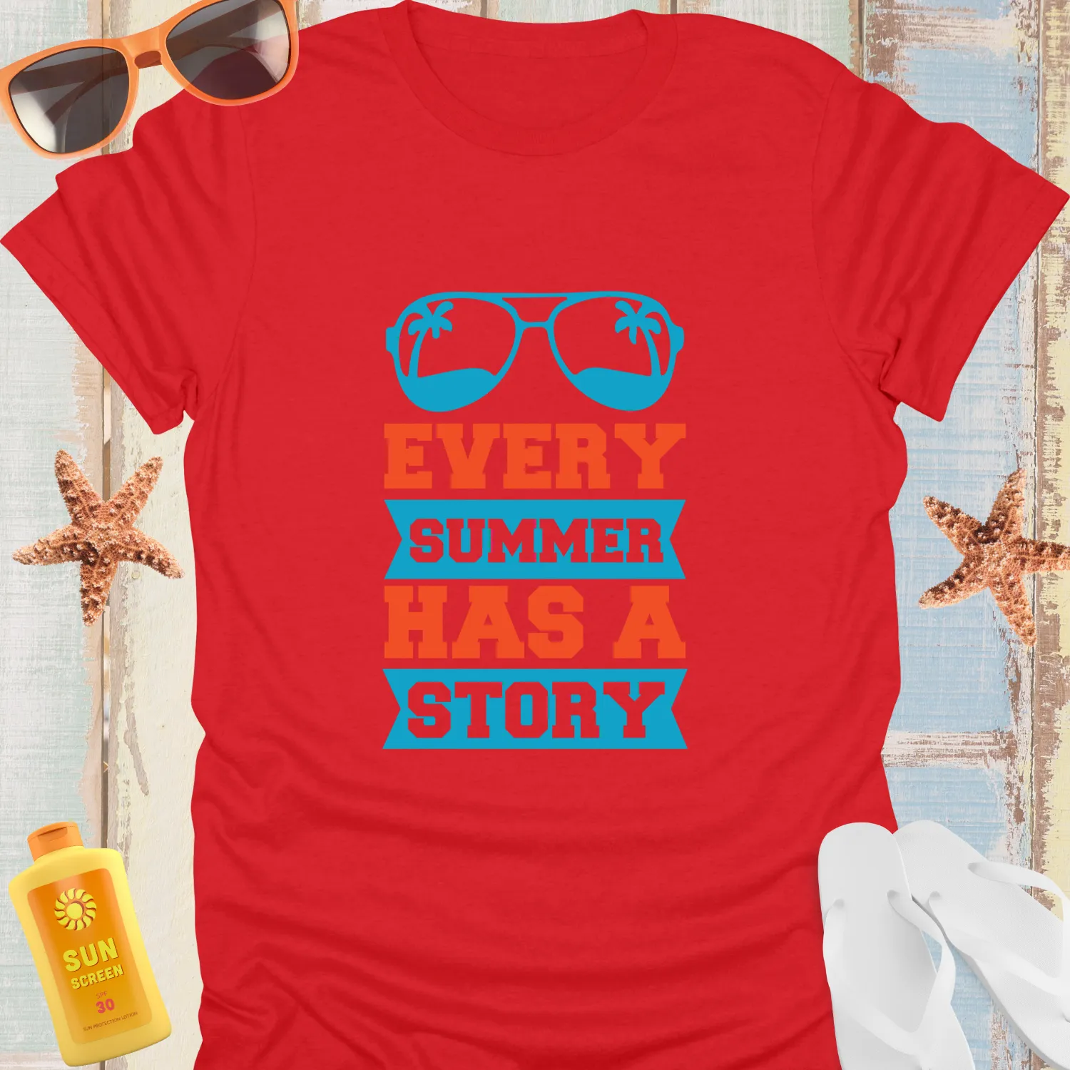 Endless Adventures Summer Tshirt For Beach Lovers
