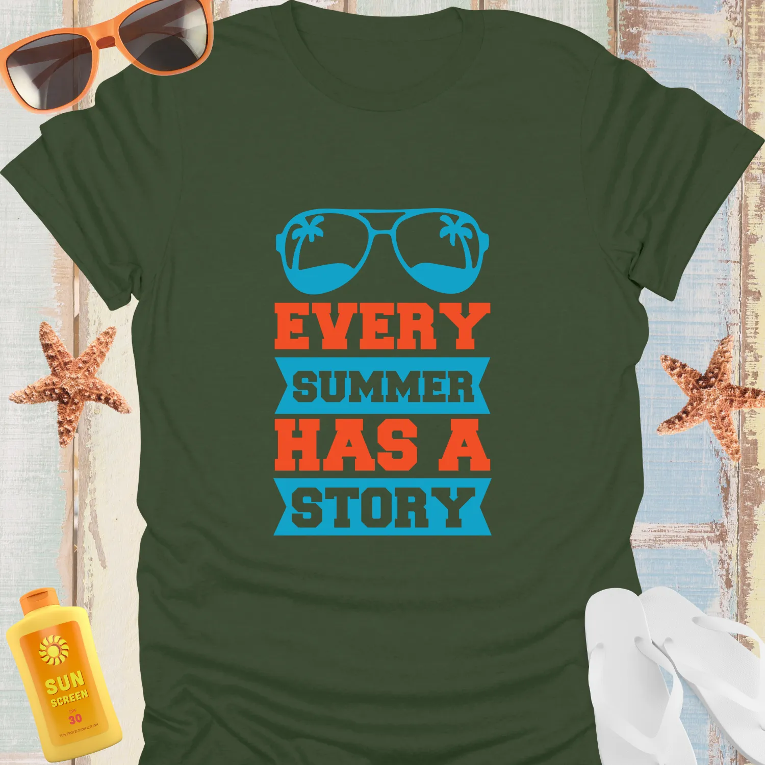 Endless Adventures Summer Tshirt For Beach Lovers