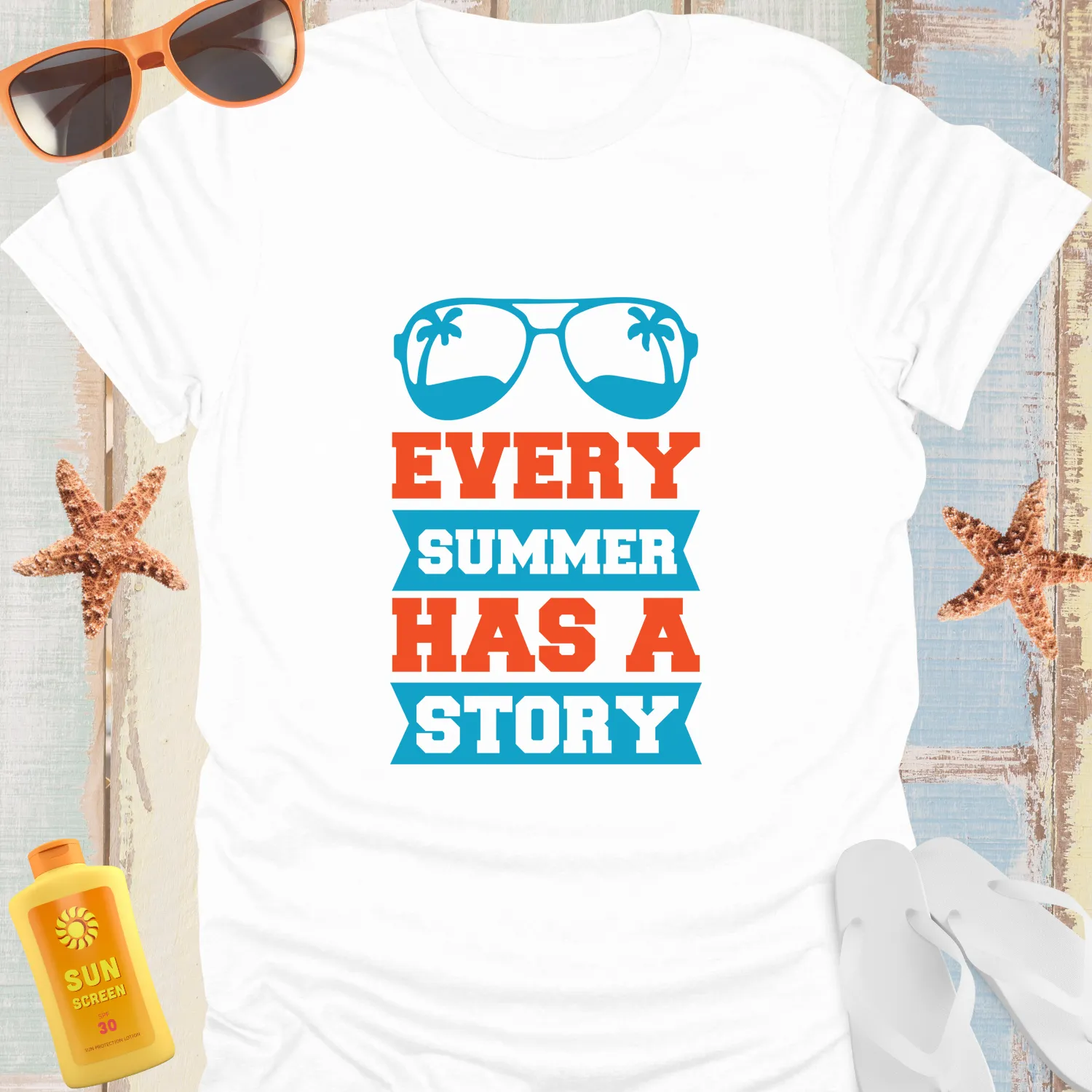 Endless Adventures Summer Tshirt For Beach Lovers