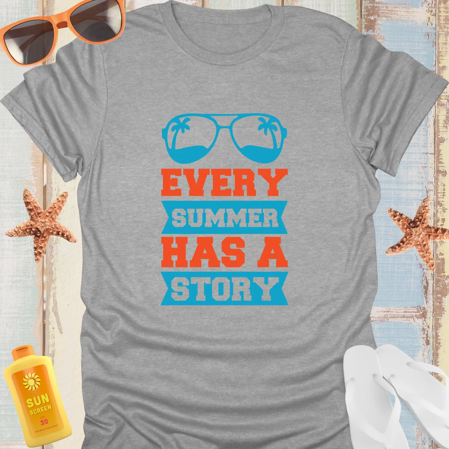 Endless Adventures Summer Tshirt For Beach Lovers