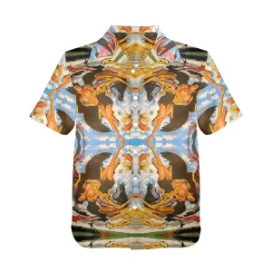 Falling Angel Men's Hawaiian Shirt