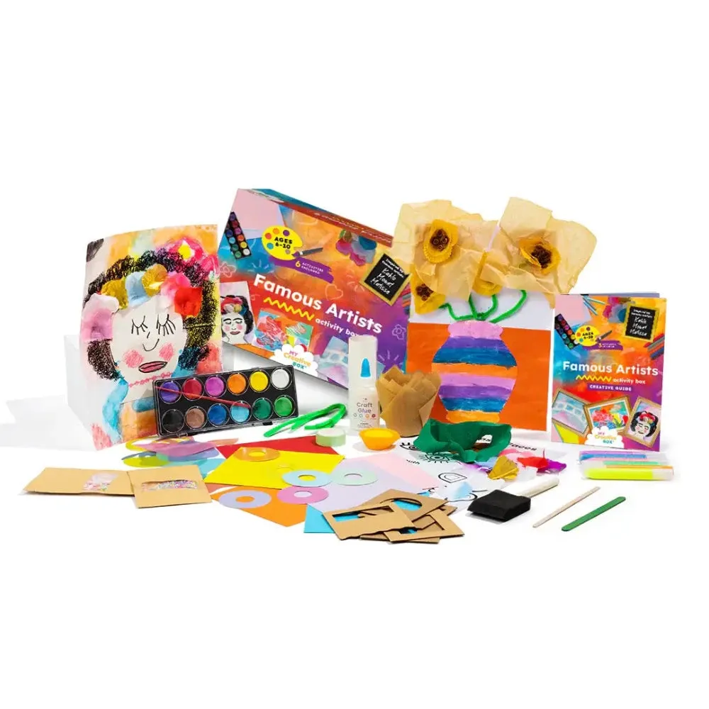 FAMOUS ARTIST ACTIVITY BOX