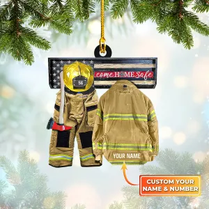 Firefighter - Custom Shaped Ornament Firefighter 68.2