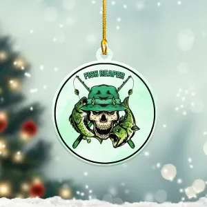Fisher Man - Shaped Ornament 09
