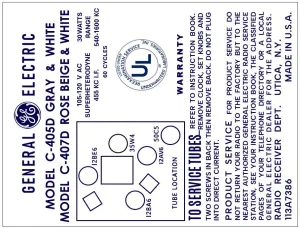 GE-C405D-C407D
