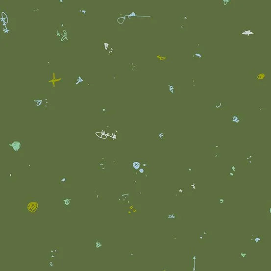 Giucy Giuce Fabric | Motley | Kermit