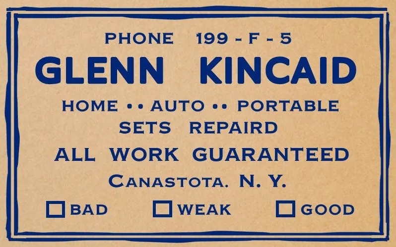 GLENN-KINCAID-RADIO-SERVICE