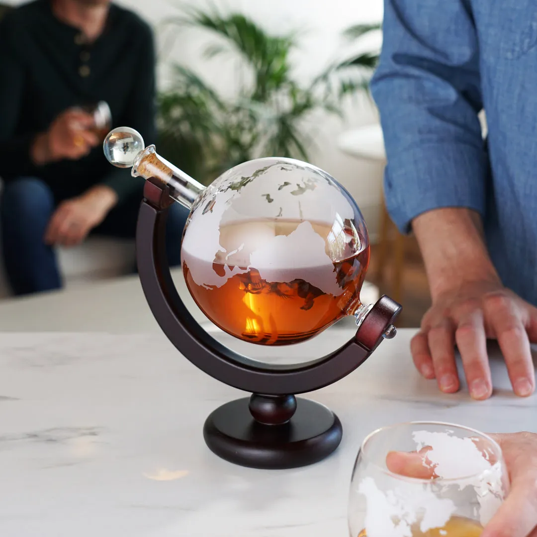 GLOBE LIQUOR DECANTER